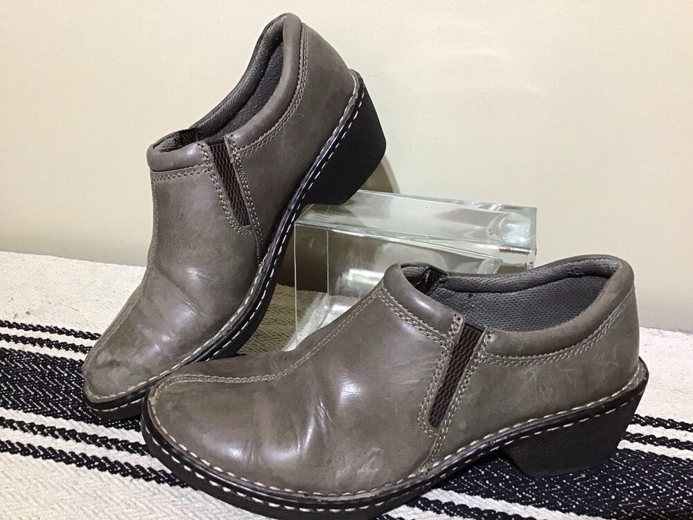 Eastland Amore Tan Leather Slip On Casual Women's Shoes Sz 7M Lagen Gorpcore